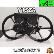 Y15ZR / Y16ZR / LC135  AJI RACING FG505 FORGED SPORT RIM 1.6/1.85 x17 FG 505 BLACK Y15 Y15Z