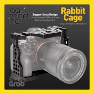 Grc-a7m3 Cage Rig for Sony A7R3 A7M3 A9 A7iii Plate CNC Aluminum Metal Camera Alpha A7 Mark 3 CNC Al