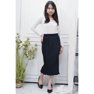 Span Skirt 7/8 BB Centi Wavy BB Span Skirt/ Midi Span Skirt/ BB Midi Span Skirt/