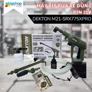 DEKTON M21-SRX775XPRO 21V battery-powered car washer