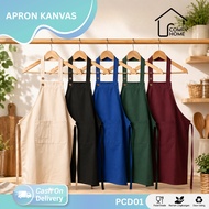 Taslan Apron Canvas Apron/ Apron/ ChefPOLOS Kitchen Apron/ Kitchen Apron/ Cooking Apron/ Kitchen Apr