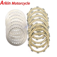 xikaolan66412 Motorcycle Clutch Accessories For Honda CB400SS CB650F XL600V XR400 XR400M XR400S Friction Disc Steel Plate Kit Clutch Plates