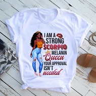 COD 2026 Black Girl Africa Map Print T-Shirt - Women's Short Sleeve