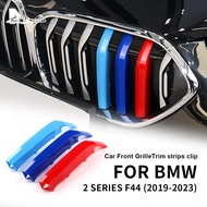 AIRSPEED Car Front Grill Stripes Covers Motorsport For BMW 2 Series F44 19-23 Accessories M Sport De