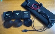 Rode wireless go 2。1拖2 無線收音