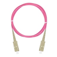 SC SC OM4 Patchcord Fiber Optic Multimode SC SC SC OM4 Simplex 10 meters