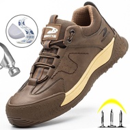 New  Male 6KV Insulated Shoes Anti-smash Anti-puncture Safety Shoes Men Composite Toe Work Shoes Ind