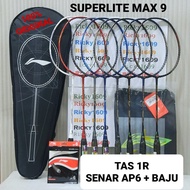 Lining G- SUPERLITE MAX 9 BADMINTON Racket - LI-NING