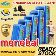 Jumbo children's swimming pool 3.1 meters 3 Rings Thick rubber inflatable swimming pool