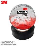 3M Scotch 1710 Professional Use Vinyl Electrical Tape - Black