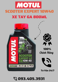 Nhớt Xe Ga Motul Scooter Expert 10W40 800ml