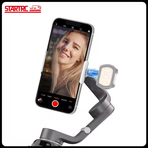 Magnetic Fill Light for DJI Osmo Mobile 8/7P/7/6 Accessories 3 Color Modes Compatible with DJI Osmo 