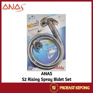 ANA - S2 Quality Rising Spray Bidet Set C/W Stainless Steel Hose