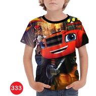 Blaze And The Monster Machines 3d T-Shirt Cute Cartoon Shirt 333 | Kaos Blaze and the Monster Machin