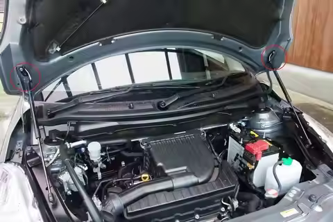 for Suzuki Swift ZC72S/ZD72S 2010-2017 Front Bonnet Hood Modify Gas Struts Carbon Fiber Spring Dampe