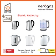 [Local Seller] Aerogaz Electric Kettle Jug 1.2L to 1.7L