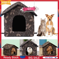 Waterproof Pet Bed House Warm Puppy Kennel Stray Cats Shelter for Cats Dogs Pets