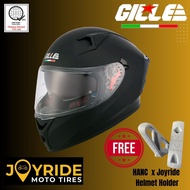 Gille GTS V1 Plain Black Helmet