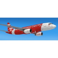 DIY Miniature Papercraft Air Asia Airbus A320-200