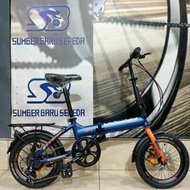 New Sepeda Lipat Odessy Ritz 16 Inch Sepeda Lipat Anak Remaja Dewasa