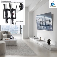 [TV Acc] ( adjustable tilted angle 26''-65'' inch  ) wall mount hook tv hanging wall bracket big inches television led/led hook wall mount tv dinding baket Television  TV parts Televisyen Aksesori