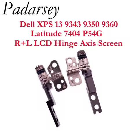 Pardarsey R+L LCD Hinge Axis Screen Hinges Replacement for Dell XPS 13 9343 9350 9360 Latitude 7404 