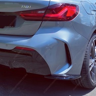 Gloss Black ABS Rear Bumper Side Splitters For Bmw F40 118i 120i  M Sport 2019-2024 Rear Diffuser Ex