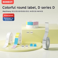 NIIMBOT D11/D110/D101 Round Label Sticker Printer Paper Waterproof Anti-Oil Price Label Sticker