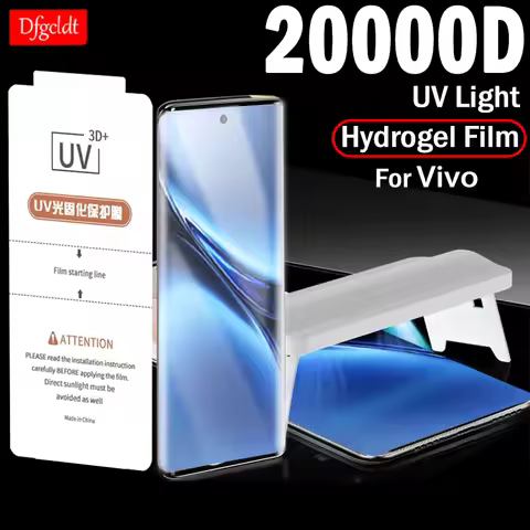 UV Light Curing Hydrogel Film for Vivo X200 X100S X100 X90 X80 Pro Plus X200 Pro mini X100 Ultra Ful