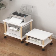 Living Room Printer Storage Bracket Movable Wheeled Printer Storage Rack Base Printer Storage Rack S