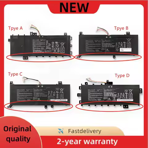 New 7.7V 37Wh B21N1818 C21N1818 Laptop Battery For Asus VivoBook 14 15 17 X412DA X512DA X712FA Y5200
