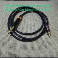 Akai Guitar Canare Audio Cable 6.55MM To Jack RCA Monster 1.5MTR