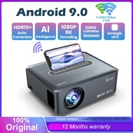 Xnano X1 8K Decoding Projector 1080p Full HD 4K 1920x1080P LCD Smart Android 9.0 2T2R Wifi Video LED Home Theater Cinema