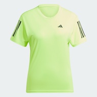 adidas วิ่ง เสื้อยืด Own the Run ผู้หญิง สีเขียว IL4133