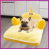 [Sharprepublic] Dog Bed Pet Couch Bed Sleeping Indoor Cats Thicken Kitten Soft Pet Cat Couch