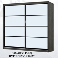 Almari Baju Almari Pakaian Wardrobe 8x8 kaki