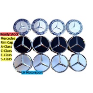Mercedes Cap Original Size 75mm 1set(4pcs)/Rim Cap Mercedes Accessories W204 W205 W203 W211 W212 C20