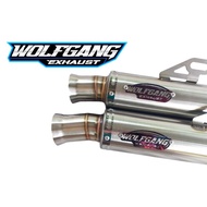 Saleba/ exhaust List (Silincer Only) original Wolfgang for vario motorbikes BEAT nmax pcx scoopy aer