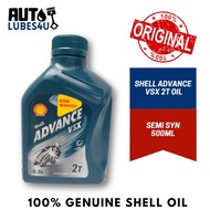 Shell Advance VSX 2T (Wangi) 0.5L Semi Synthetic - Untuk Pasaran Malaysia