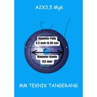 Pully A2 x 3.5" Iron Bowl Ancuran Poli A2 x 3.5 inch Pulley Cast iron Anc 3.5 inch A2x3.5" A2x3.5 A 