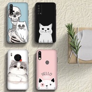 Soft White cats Huawei Nova 2 Lite 2i Nova 3i Nova 4E Nova 5i 5T Nova 7SE Nova 8i Soft Phone Silicone