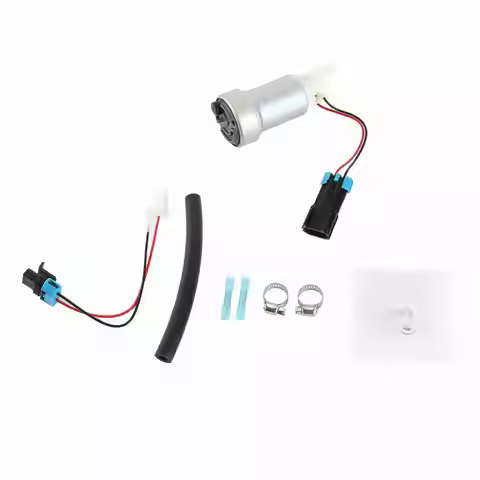 450LPH Fuel Pump & Install Kit for WALBRO E85 RACING F90000274 Fit for Honda Accord CRx CRv CIVIC