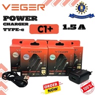 VEGER C1+ Type-C POWER CHARGER With Data Cable Type-C 1.5A