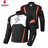 LYSCHY Motorcycle Jacket Men Women Autumn Winter Waterproof Windproof Warm Moto Jacket CE Anti-fall