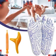 Foot Reflexology Acupressure Massage Socks/Acupoint Illustrated Socks Acupoint Socks Foot Massage