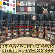 Pilok Pilox Cat Samurai Hitam Black Ready Berbagai Warna Hitam Metalic Metalik Doff Dop 400ml/cc