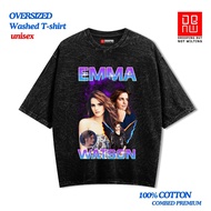 KATUN Dbnw Emma WATSON Washed T-shirt Oversized Tshirt Men Women Premium 100% Combed Cotton 24s WATS