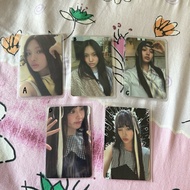 Photocard official hyein newjeans