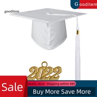 [Gooditem] Graduation Cap Memorable Eye-catching Fabric Practical Coloful Graduation Hat for Student