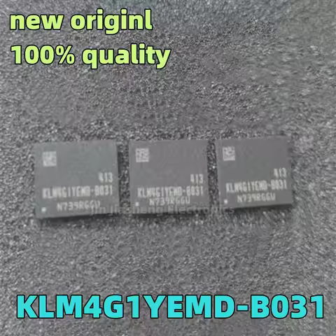 (5-10piece) 100% New KLM4G1YEMD-B031 BGA EMMC KLM4G1YEMD-B031 Chipset